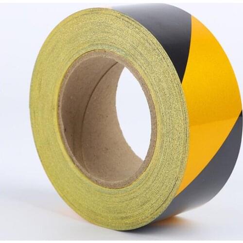 Self-Adhesive Reflective Sticker Warning Strip Decal Corrosion Resistance For Traffic Safety