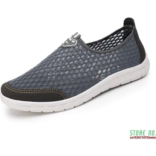 Mens Aqua Shoes Quick Dry Water Shoes Summer Breathable Sandals Outdoor Anti Skid Wading Shoes For River Sea Beach Vacation