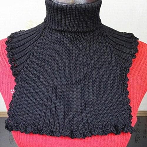 Hot New Fashion Winter Scarf Ladies Handkerchief Scarves lady Warm For Women False Warm shawl sweater handmade crocheted