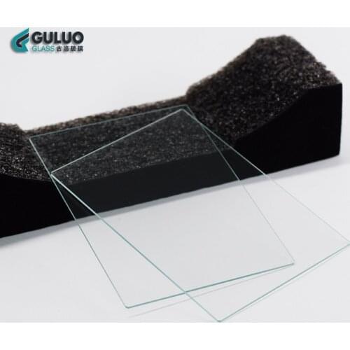 Protein gel electrophoresis tank fittings flat recessed glass plate 101 * 73*1mm 5pcs