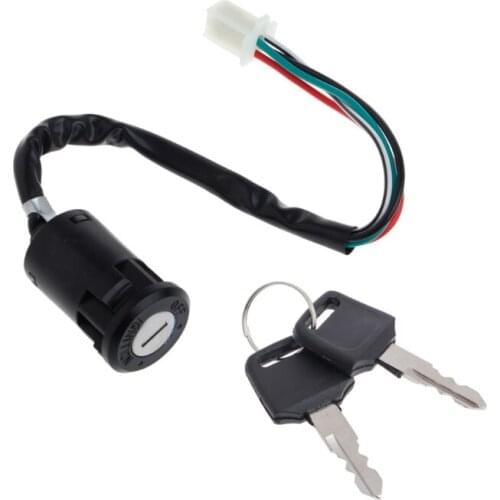 Universal Motorcycle ATV Ignition Switch Key For Kawasaki Suzuki