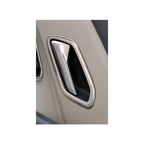 STAINLESS STEEL Inner Interior Inside Door Handle Covers Frame Trim for Renault DACIA DUSTER 2018-2021