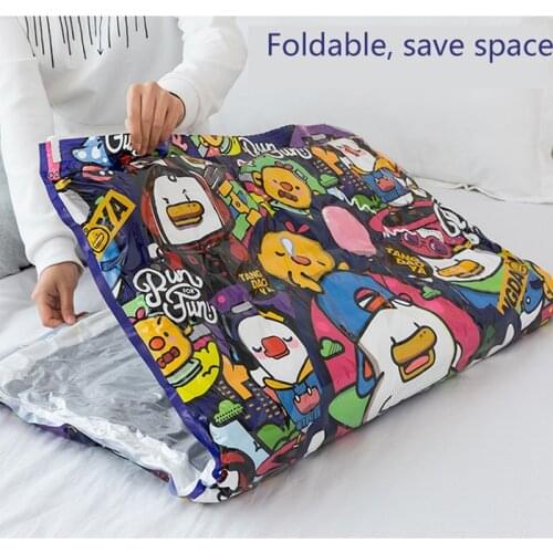 11 Travel Vacuum Seal Storage Pack Bags With Hand Pump for Clothes (Works with Any Vacuum Cleaner) 100*80/80*60cm etc