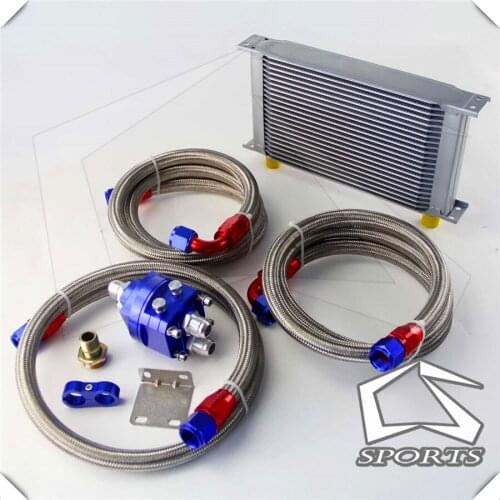 22 ROW AN-10AN UNIVERSAL OIL COOLER + FILTER RELOCATION KIT