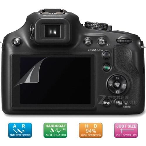 6pcs, 3pack) LCD Guard Film Screen Display Protector for Panasonic Lumix DMC-FZ72 DMC-FZ70 DMC FZ72 FZ70 Digital Camera