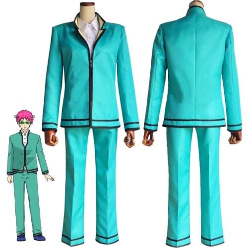 Anime Saiki Kusuo No Sai-nan The Disastrous Life of Saiki K Cosplay Costume Japanese School uniform Halloween Costume