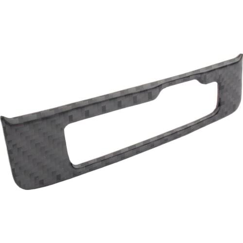 Auto Car Gear Shift Panel Button Frame Trim For Audi A3 2013 2014 2015 2016 2017 Carbon Fiber Styling