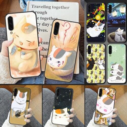 Anime Natsume yuujinchou Phone case For Samsung Galaxy A 3 5 7 8 10 20 21 30 40 50 51 70 71 E S 2016 2018 4G black silicone back