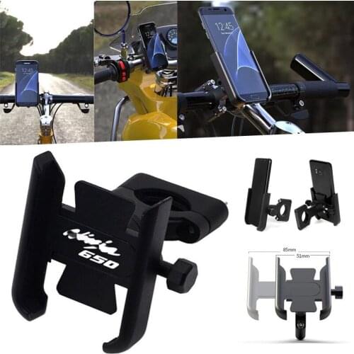 For KASAWAKI NINJA 650 Ninja1000 Ninja 650 Motorcycle Accessories GPS Stand Bracket Handlebar CNC Aluminum Mobile Phone Holder