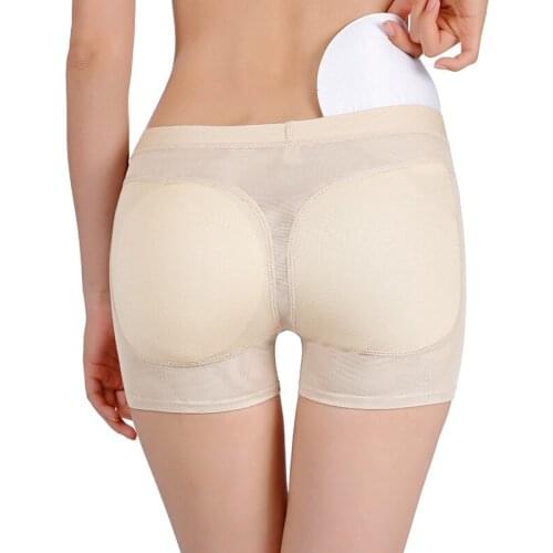 Women Shaper Padded Butt Lifter Panty Butt Hip Enhancer Fake Hip Shapwear Underwear Briefs Push Up Panties Plus Size 3XL