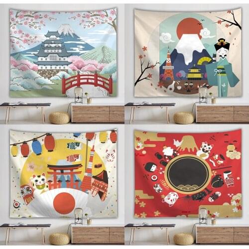 Dropshipping Tapestry Wall Hanging Carpet Blanket Yoga Decoration Towel Home Beach Wall Art 230x150cm Big Flower Tapestry