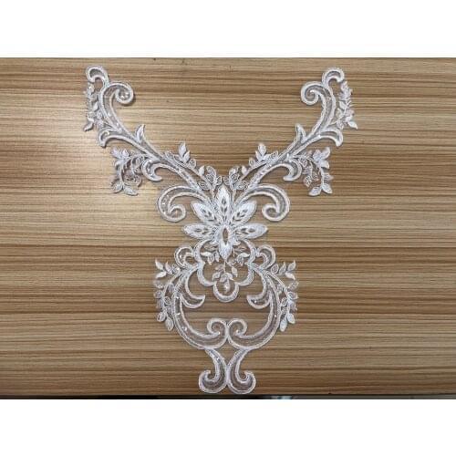 French Chantilly lace fabric and trim colors for choice DIY kid dress shirt skirt accessory Sell BY 5 PCS 1 Lot