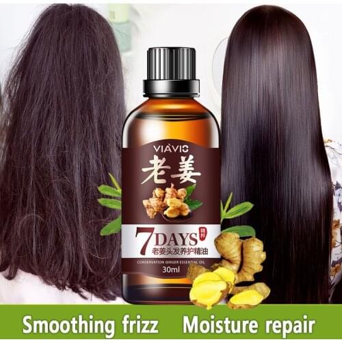 30ML Ginger Hair Conditioner Effective Hair Growth Ointment Hair Care Healthy Hair Growth Oil TSLM1