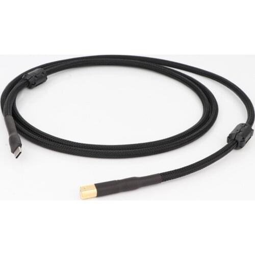 HiFi USB C To B Cable USB Type C To B Audio Data Cable 5N DAC otg macbook pro Mobile Phone Thunderbolt DAC Cable