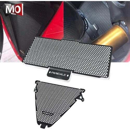 Radiator Covers Oil Cooler Cooling Protector For DUCATI Panigale V2 1299 1199 959 899 Motorcycle Radiator Grille Guard Cover