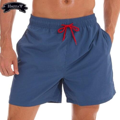 Summer Mens Swimming Shorts Beach Surfing Swimming Shorts Quick-Drying Fitness Running Elastic Waist Sports Pants