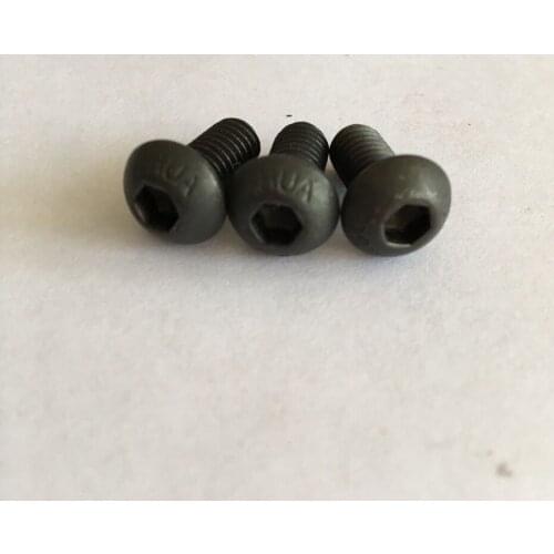 M5 30pcs allen screws hex round head bolts inside hexagonal screw inner hexagon pan screws knurled bolt 8mm-50mm black