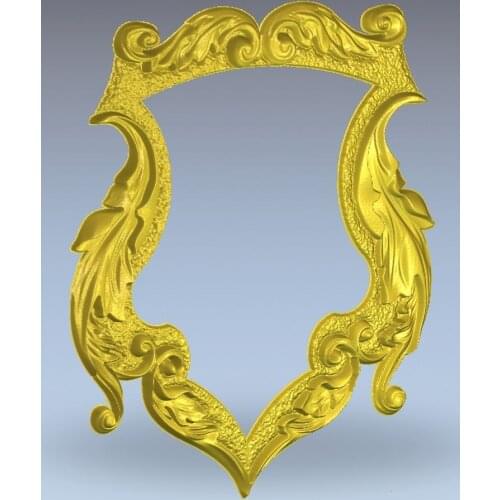 3D stl model for CNC machine designed exclusive model frame--12