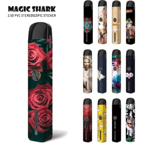 Fashion One Piece Rose Joker Sexy Woman Full Wrapped Sticker Film Case Skin for Uwell Caliburn G