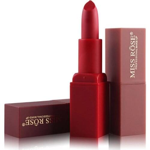 MISS ROSE Vitamin E Nourish Moisturizing Lipstick Waterproof Non Sticky Cosmetic