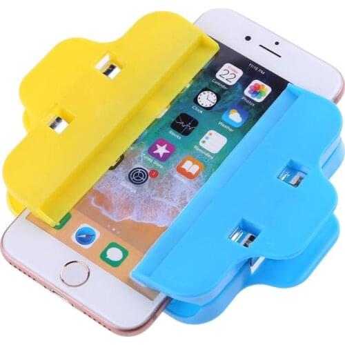 4pcs/Set Plastic Clip Fixture LCD Screen Fastening Clamp Mobile Phone Repair Tools for Tablet Phone LCD Screen Adjustable Holder