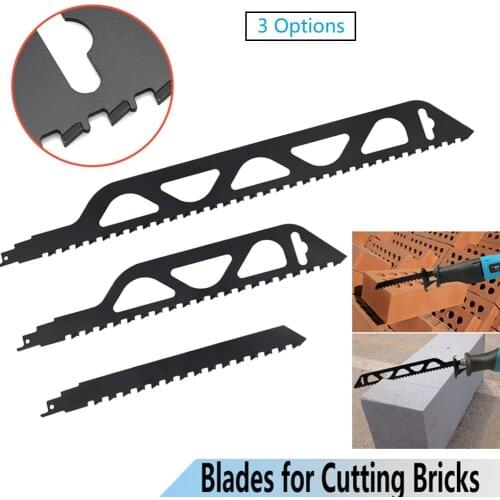 Reciprocating Saw Blade Brick Stone Metal Cutting Carbide Demolition Saw Blade 240/305/455mm