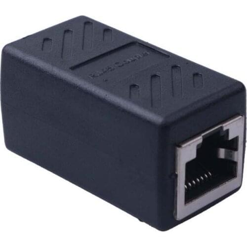 RJ45 Female To Female Network Ethernet LAN Splitter Connector Transfer Head RJ45 Adapter Coupler