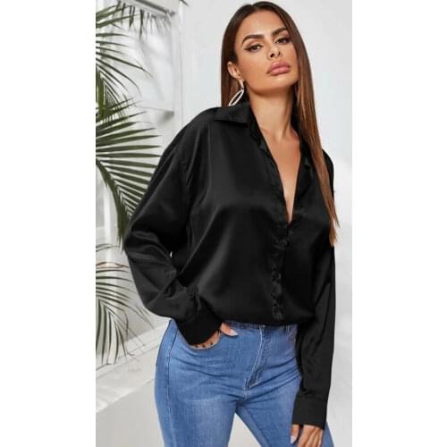 SRVBY Satin Blouses