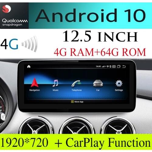 For Mercedes Benz B 180 160 200 220 250 MB W246 NTG Navi Car Stereo Audio Navigation GPS Android 10.25~12.5 Screen