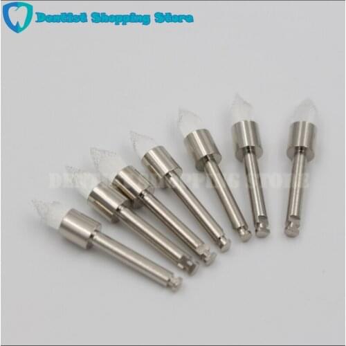 Dental White Nylon Polishing Polisher Prophy Brush Tapered Type