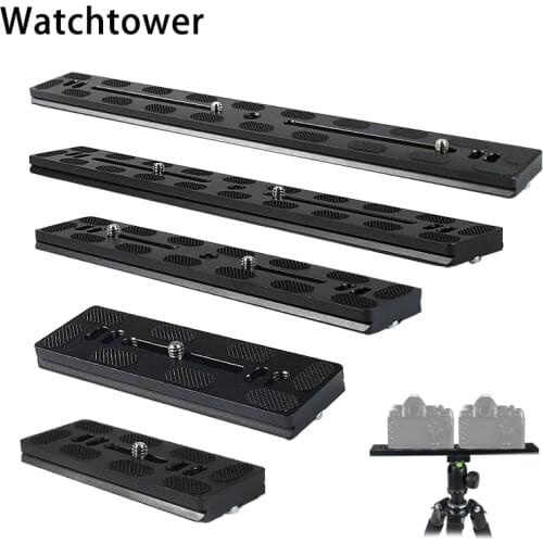 Universal Quick Release Plate Dslr Camera Ballhead Mount Plate Aluminum Photography Accessories For Arca Swiss Clamp Tripod