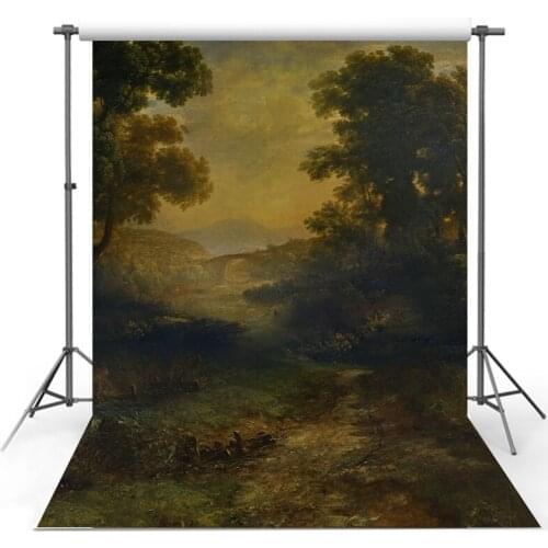 Vinyl photography backdrops Oil painting style photographic background baby shower decorations photocall background props