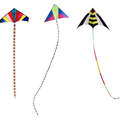 10m/15m Rainbow Tube Kite Tail Kite Decor Outdoor Kite Flying Smooth Toy Fun