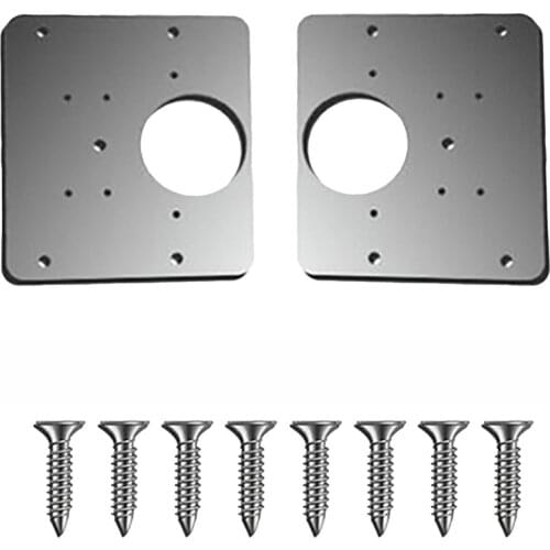 1/2pcs Hinge Repair Plate Practical Rusts Resistant Stainless Furniture Cupboard Hinge Repair Mount Tool For Cabinet Furniture 5