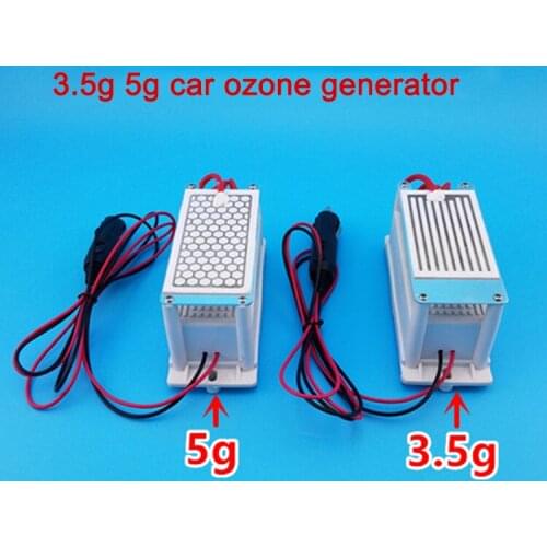 3.5g 5g 12v Car Ozone Generator Long Life Type with Cigarette Lighter Plug