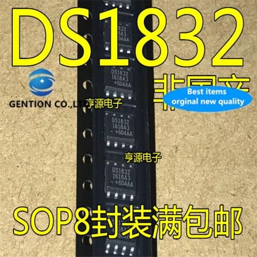 5Pcs DS1832S DS1832 1832 SOP-8 Microprocessor ics in stock 100% new and original