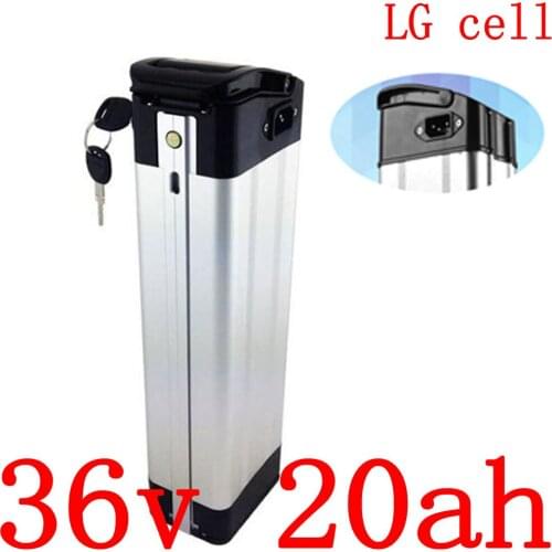 36V 500W 1000W Ebike battery 36V 20AH electric bicycle battery 36v 10ah 13ah 14ah 17ah 20ah 25ah 27ahlithium battery use LG cell