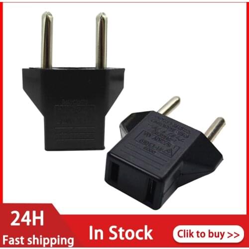 110-250V EU Power Plug Converter Travel Adapter EU To US Europe High Power Fast Delivery Portable Travel Converter Safe Plugs