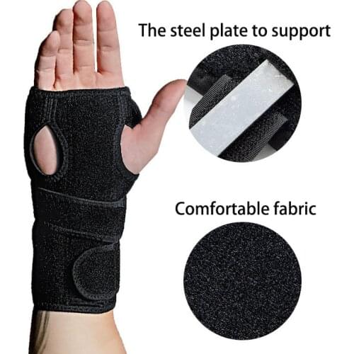 Fitness Wrist Band Joint Fixation Protective Cover Hand Sprain Rehabilitation Support Metacarpal Sheath Bracer Wholesale