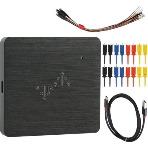 DSLogic U2Basic Plus Logic Analyzer 16 Channels 400M Sampling USB-based Debugging Type-C USB2.0 For Windows/MacOS/Linux