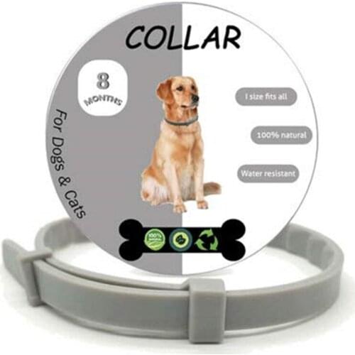 Pet Dogs Cat Collar Flea & Tick Prevention Collar for Cats dog Mosquitoes Repellent Collar Insect Mosquitoes 8 Month Protection