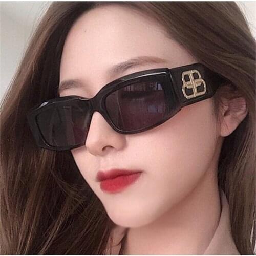 Fashion large frame wide leg letter sunglasses woman Casual sunglasses UV400 for men and women Womens outdoor goggles