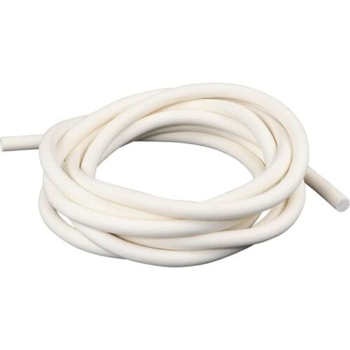 Foamed Silicone Rubber Seal Strip Silicon Sponge Cord Round Solid VMQ Dia.1/2/3/4/4.5/5/6/7/8/9/10/11/12-30