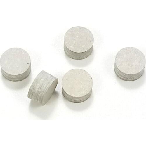 Xmlivet 10pcs/lot 11/12/13/14mm Billiard cue tips 6layers white Pool tips Hardness in SS/S/M/H snooker cue stick accessories