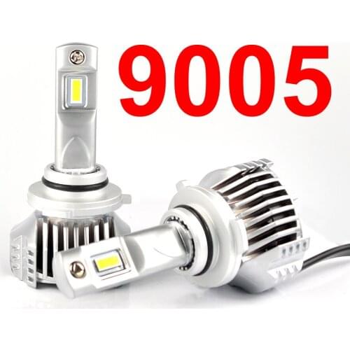 1 Set 9005 HB3 P12 Car LED Headlight Super Bright 0.72MM Ultra Thin No Blind W/ Driver Front Lamps Bulbs 6000K White 90W 13000LM