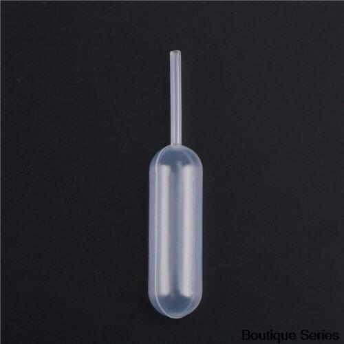 100 Pcs Practical Plastic Squeeze Type 4ml Transfer Dropper Disposable Perfect Pipette Cupcake Use