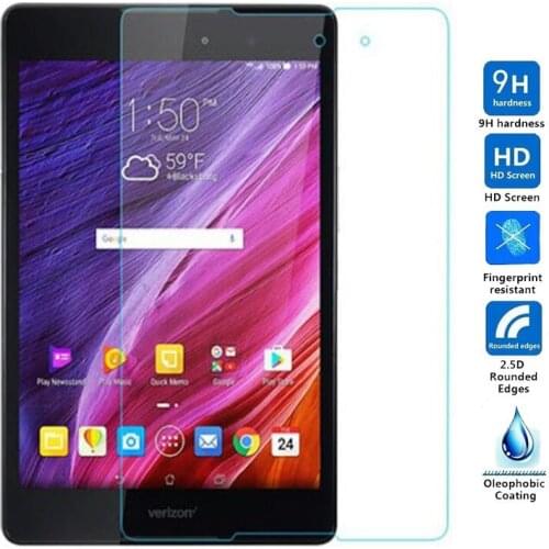 2PCS Tempered Glass 9H LCD Explosion Proof Protective Film Screen Protector for ASUS Zenpad 3 Z8 Z581KL 7.9 inch tablet