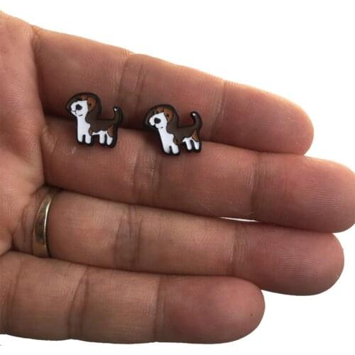 2019 new model birthday Gift Enamel Animal Jewelry Lovely Earrings Women Earing for kids