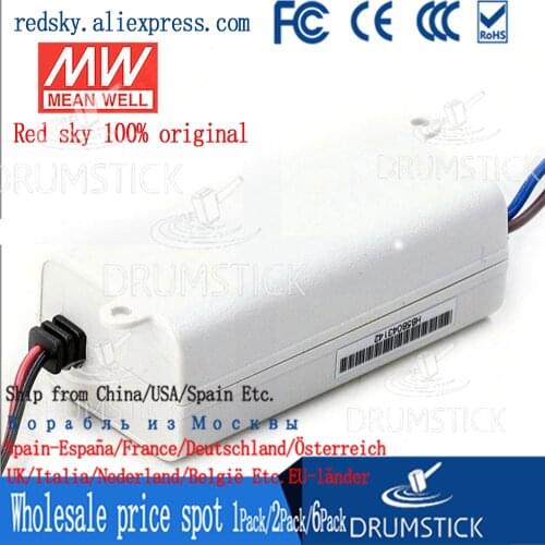 Steady Meanwell 16.8W waterproof power supply APC-16-350/700 350/700mA 9-24V 12-48V DC Display LED light strip Constant current