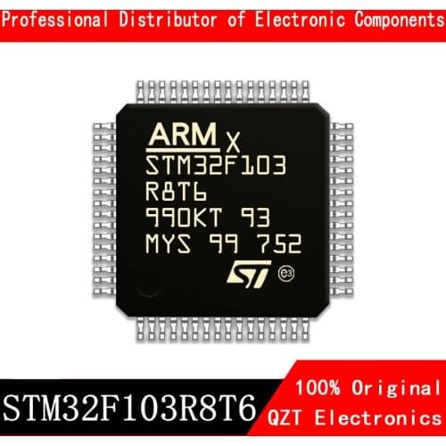 5pcs/lot new original STM32F103R8T6 STM32F103 LQFP64 microcontroller MCU In Stock